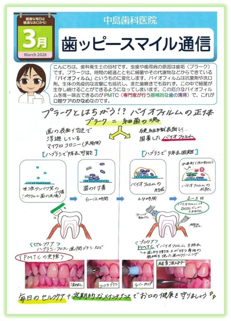 歯ッピースマイル通信